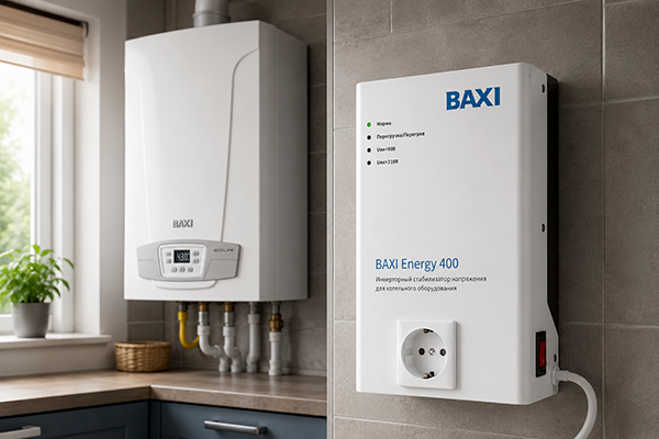Зачем газовому котлу стабилизатор напряжения: обзор BAXI Energy 400