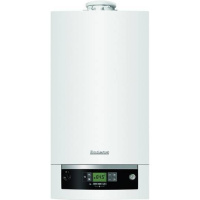 Газовый настенный котел Buderus 340 кв.м. двухконтурный 34 кВт