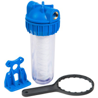 UNIPUMP Колба 10" CFC-10K (резьба 3/4") с картриджем SC-10W (5мкм)