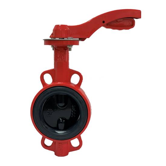 Затвор дисковый поворотный РАШВОРК DN125 PN16, GG25 / GGG40 / EPDM, М/Ф с рукояткой, 200-125-16