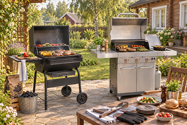 Гриль газовый или угольный — все о различиях и преимуществах