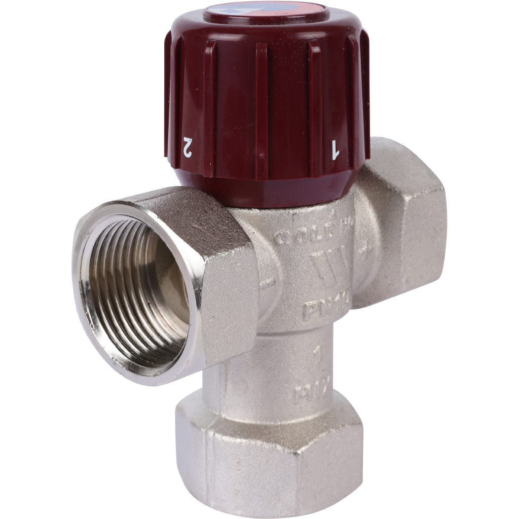 Терморегулирующий подмешивающий клапан Watts AM6111C1 1 AQUAMIX 32-50C 1 IG, 10017423