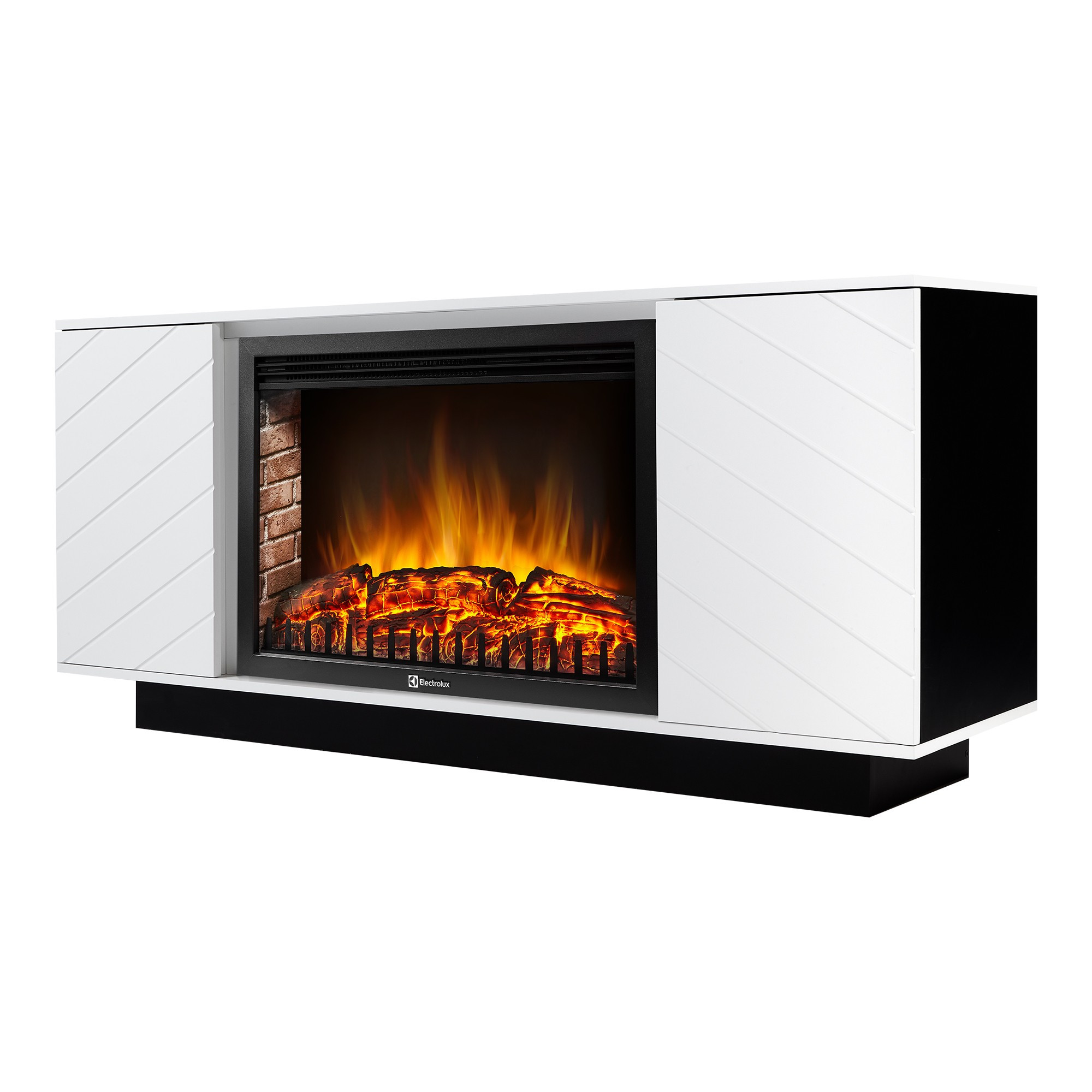 Портал Firelight Como 30 белый, черный, р/в