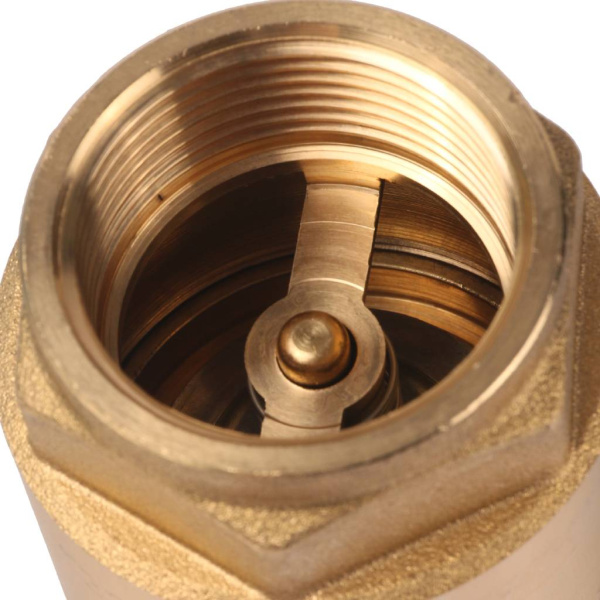 SVC-0011-000032 STOUT 1 1/4" Клапан обратный пружинный муфтовый с металлическим седлом