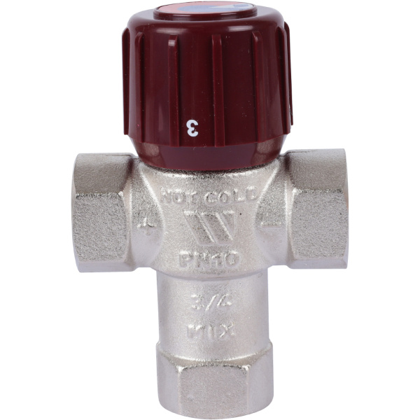 Термостатический смесительный клапан Watts AM6110C34 3/4 AQUAMIX 32-50C, 10017418