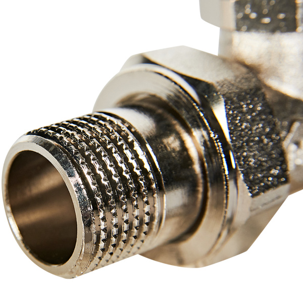 Клапан запорно-балансировочный ROMMER RVL-0001-100015 прямой 1/2, RVL-0001-100015