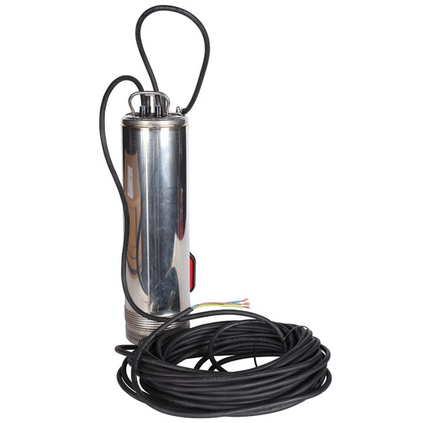 STOUT SPW-0001-200750 насос колодезный с поплавком, кабель 20 м, 230V, Q=90 л/мин, H=42м