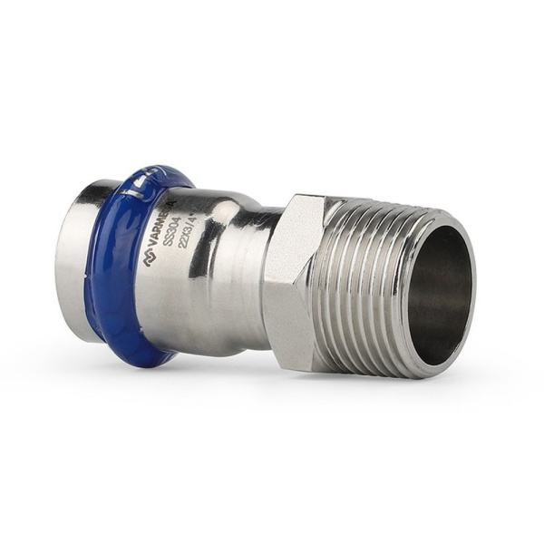 Муфта VARMEGA раструбная Inox Press НР 15x3/4"