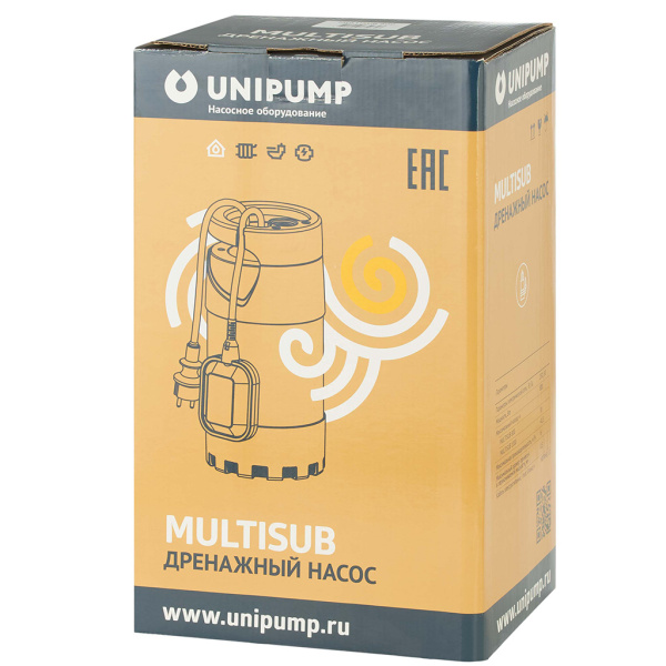 21961 UNIPUMP Многост. дренажный насос MULTISUB 800