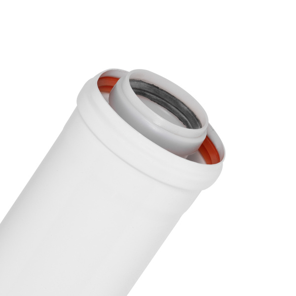 Удлинитель коаксиального дымохода раструбн. Royal Thermo 60/100, 500 мм для конденсационных котлов