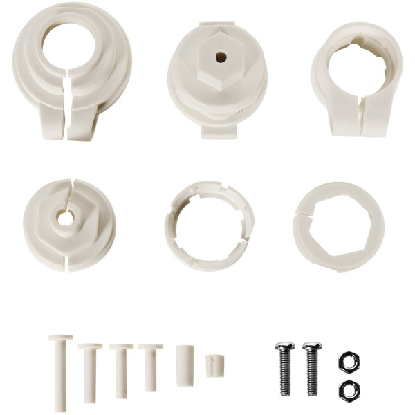 Умная термостатическая головка STOUT Zigbee, Серая, STE-2070-703031
