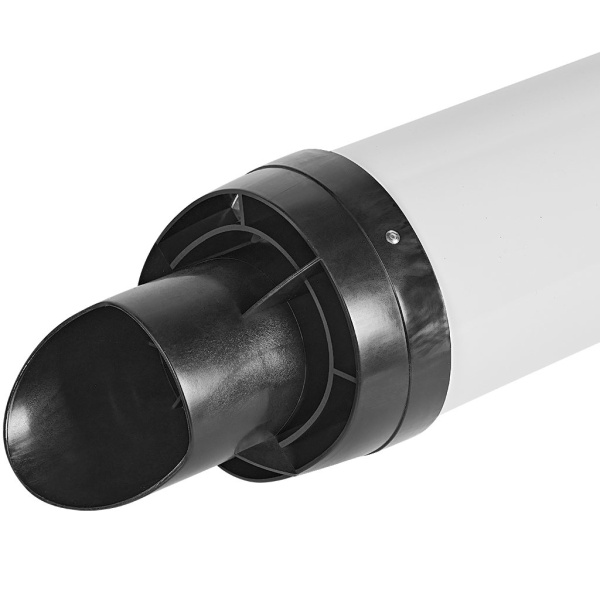 STOUT SCR-8125-251000 STOUT Комплект дымохода УНИВЕРСАЛЬНЫЙ традиц. коакс. D80/125, L1000 (хомут, накладки декоративные, рабочая длина 680мм), SCR-8125-251000